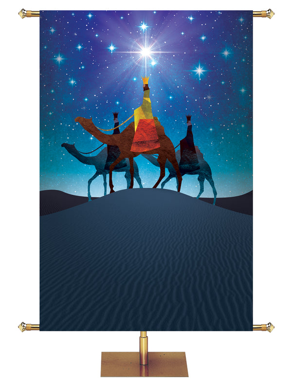 Custom Banner O Holy Night He is Christ The Lord 2
