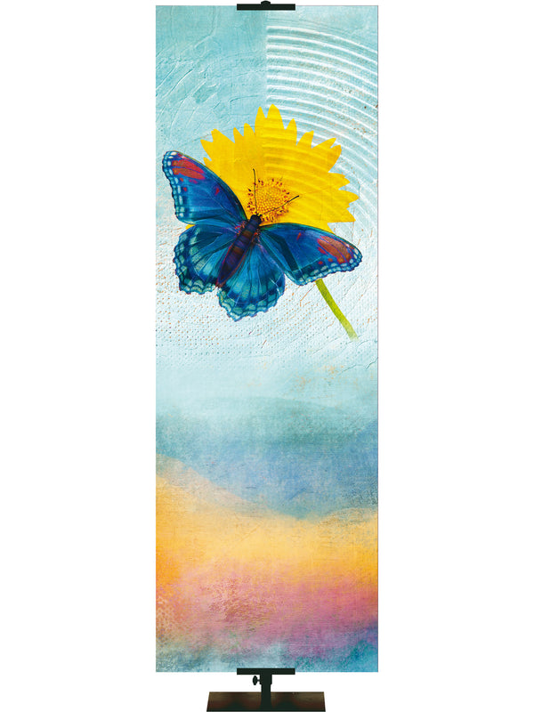 Custom Banner A Joyous Spring Renew A Steadfast Spirit