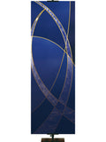 Colors of the Liturgy Custom Banner Fish - Custom Liturgical Banners - PraiseBanners