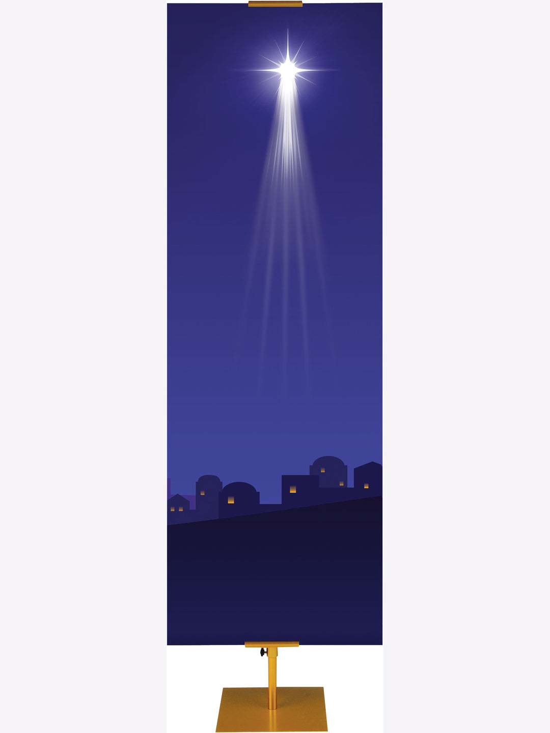 Star of Bethlehem Custom Banner - Custom Christmas Banners - PraiseBanners