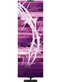 Redeeming Love Crown of Thorns Right Custom Banner - Custom Easter Banners - PraiseBanners