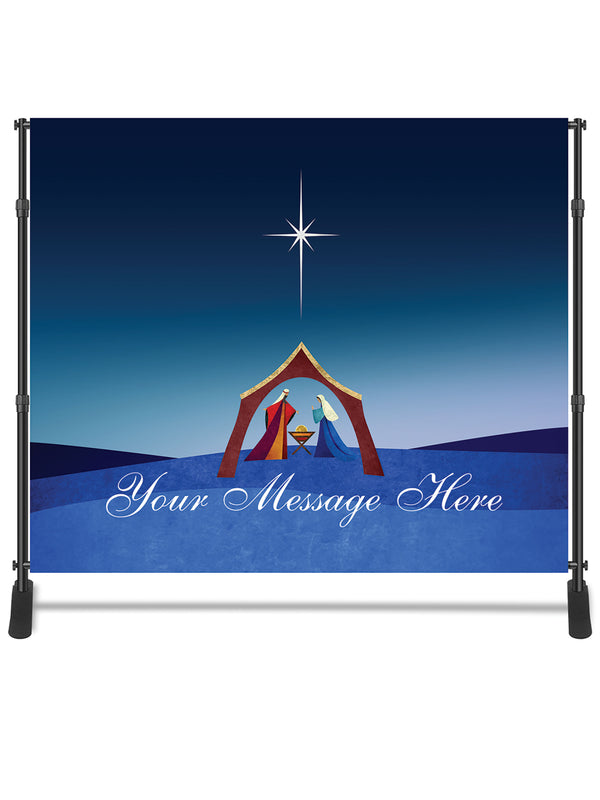 Custom Backdrop Nativity Scene 2