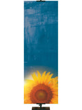 Spring Awakenings Sunflower Custom Banner - Custom Easter Banners - PraiseBanners