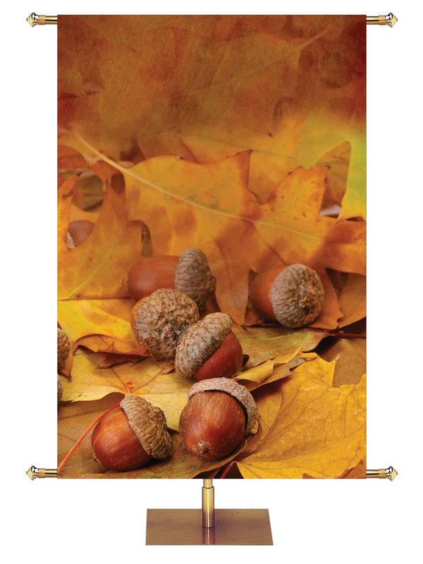 Custom Banner Contemporary Thanksgiving His Mercy Everlasting Design 1