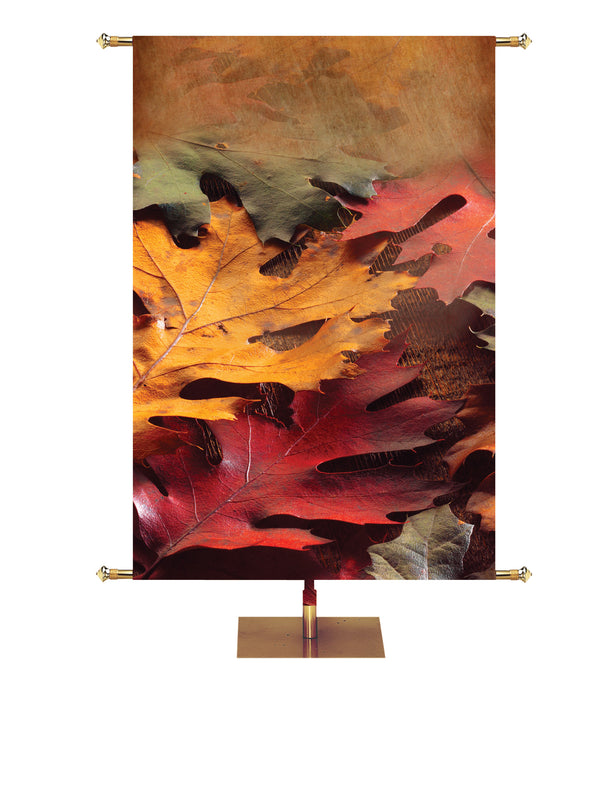Custom Banner Contemporary Thanksgiving Rejoice in the Lord Design 1