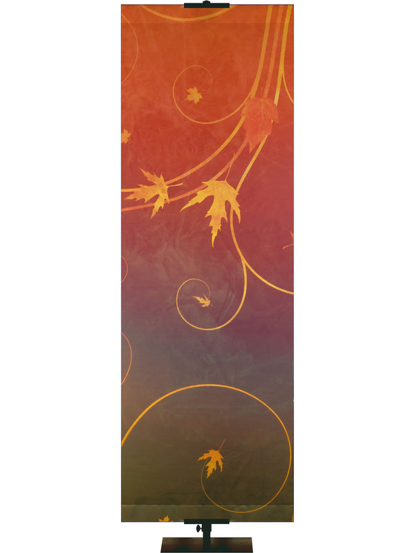 Custom Banner Autumn Foil Style GRN