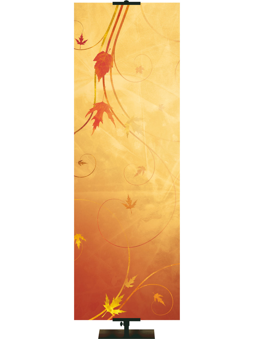 Custom Banner Autumn Foil Rejoice - Custom Fall Banners - PraiseBanners