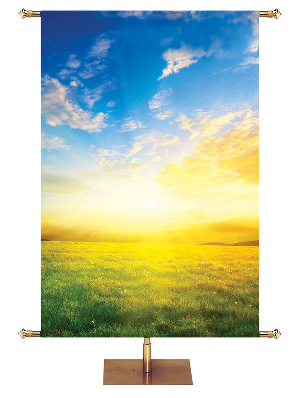 Custom Banner Words of Hope Rejoice in the Hope