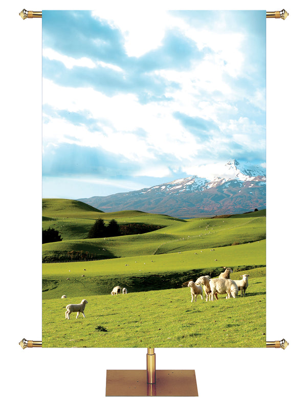 Custom Banner Words of Hope The Lord is My Shepherd