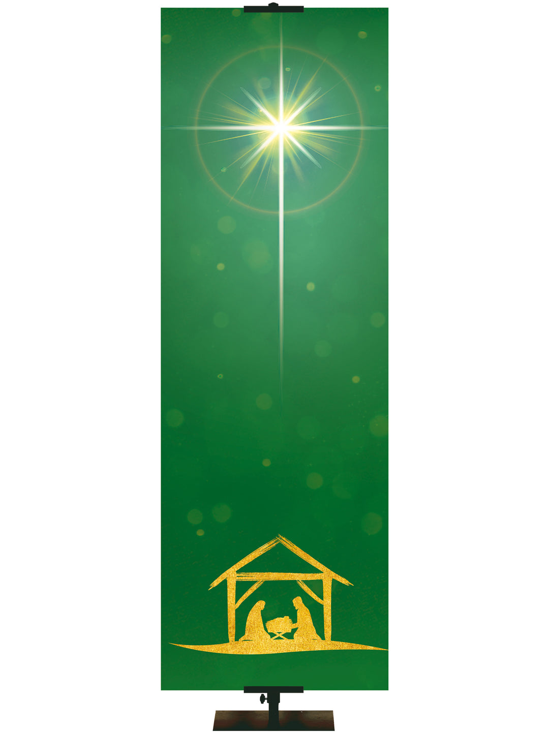 Good Tidings Custom Banner In 4 Color Options - Custom Christmas Banners - PraiseBanners