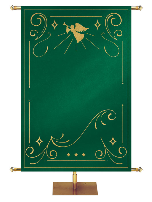 Custom Banner Shimmering Christmas The Lord is Come