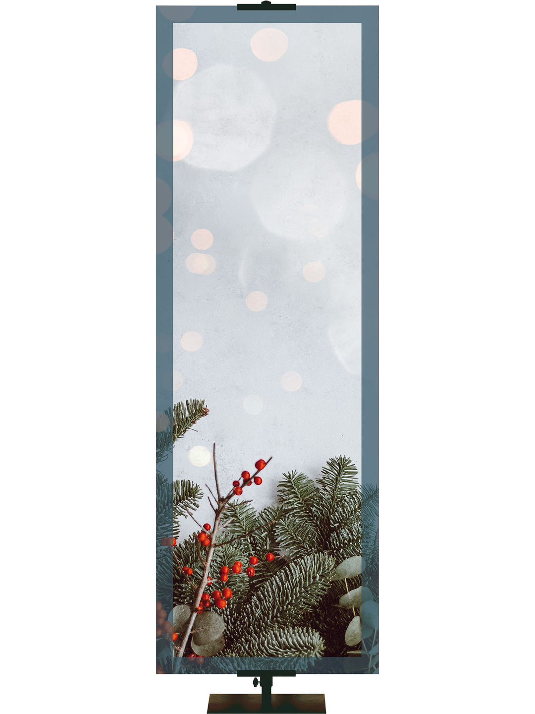 O Tannenbaum Custom Christmas Bough Border Left