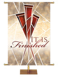 Eternal Emblems of Easter It is Finished - Easter Banners - PraiseBanners