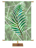 Eternal Emblems of Easter Palm Left Symbol - Easter Banners - PraiseBanners