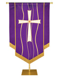 Experiencing God Cross Embellished Banner - Handcrafted Banners - PraiseBanners