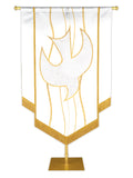 Experiencing God Dove Embellished Banner - Handcrafted Banners - PraiseBanners