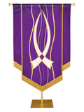 Experiencing God Fish Embellished Banner - Handcrafted Banners - PraiseBanners