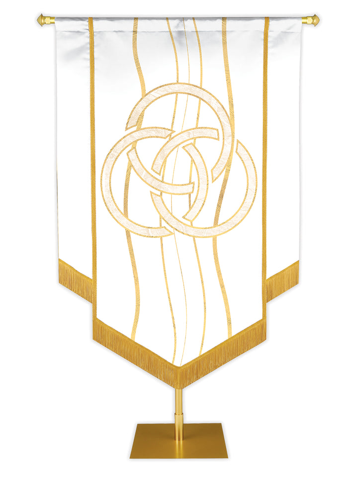 Experiencing God Trinity Embellished Banner - Handcrafted Banners - PraiseBanners