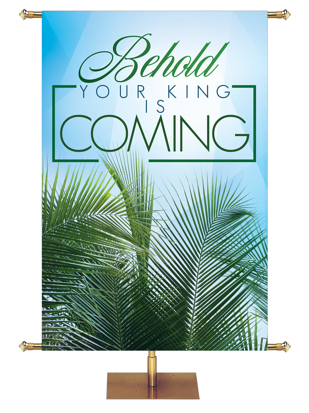 Easter Light Behold Your King - Easter Banners - PraiseBanners