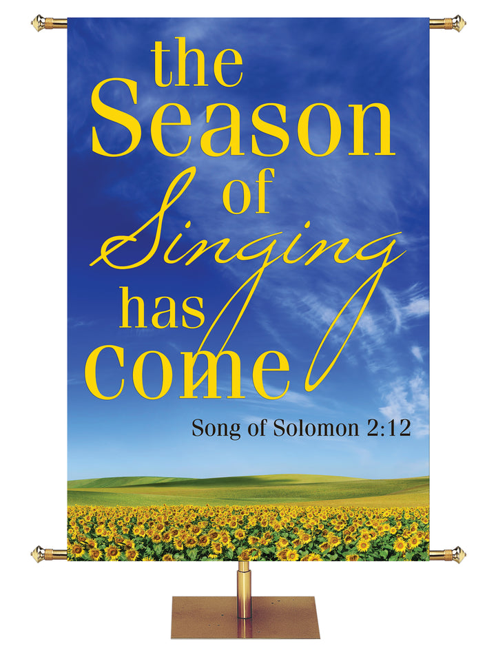 The Season of Singing Spring Easter Expressions of Grace Banner