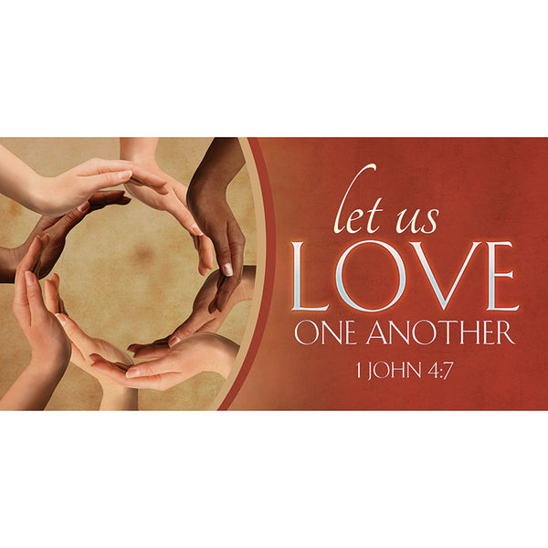 Expressions of Love Horizontal Banner Let Us Love