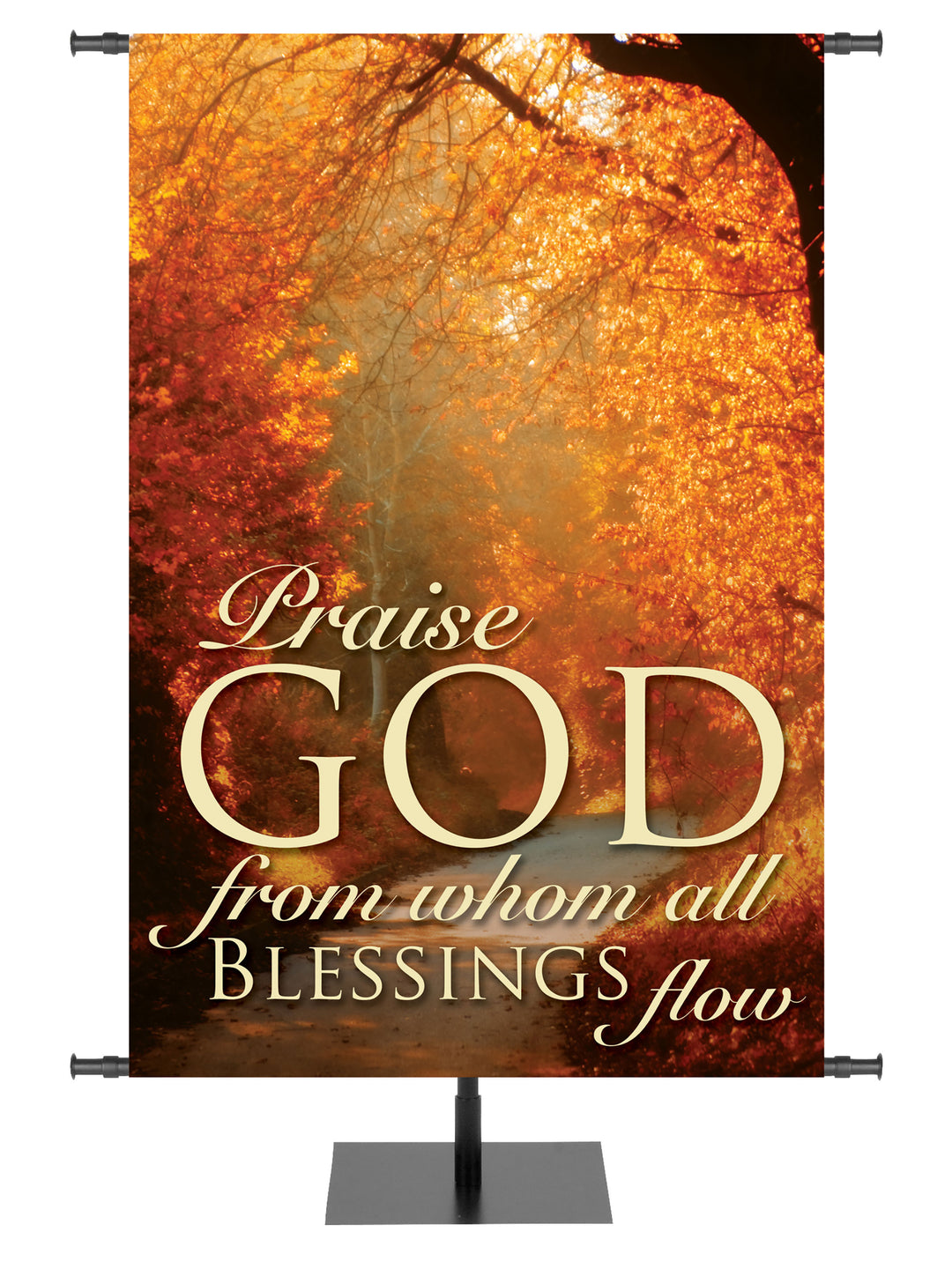 Praise God Expressions of Gratitude Fall Banner