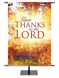 Give Thanks Style B Expressions of Gratitude Fall Banner