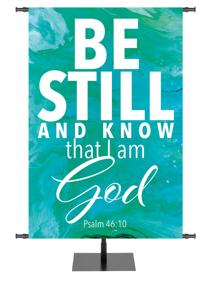 Gospel Impressions Know That I Am God - Year Round Banners - PraiseBanners