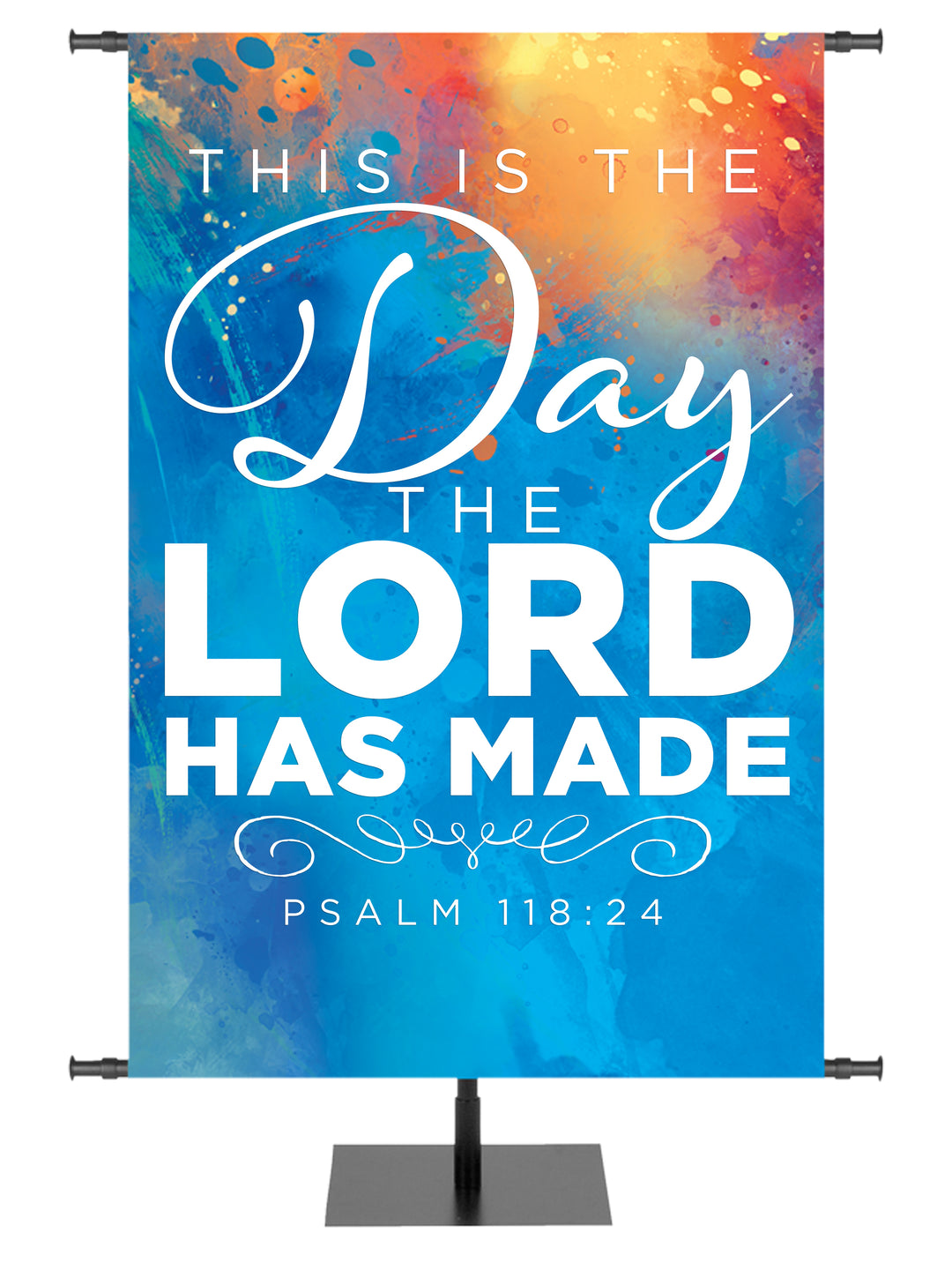 Hues of Inspiration This Is The Day The Lord Has Made - Year Round Banners - PraiseBanners