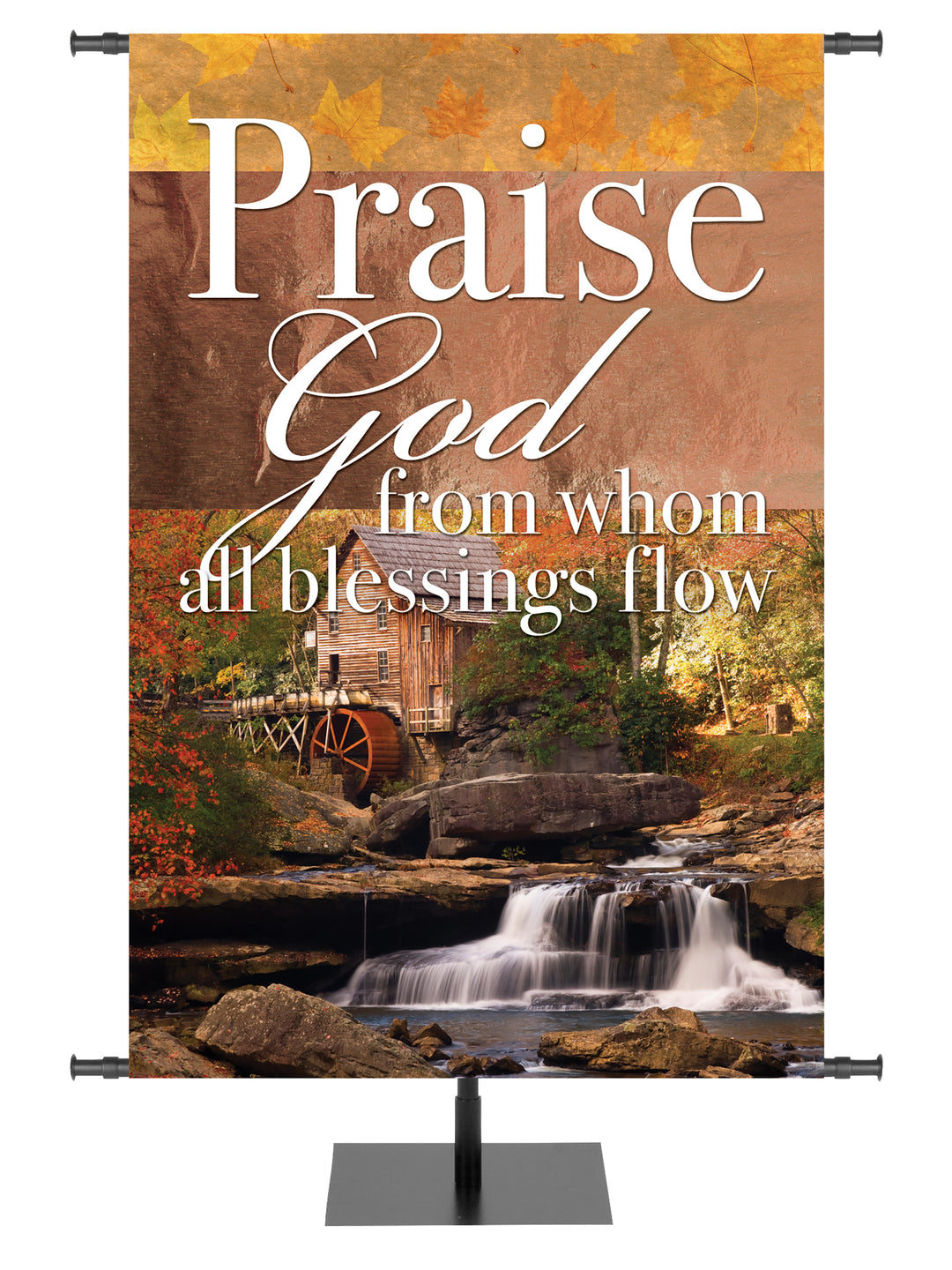 Joy of Gratitude Praise God - Fall Banners - PraiseBanners