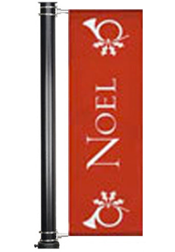 Light Pole Banner Noel - Light Pole Banners - PraiseBanners