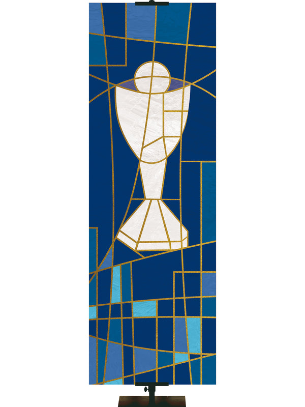 Luminescence Stained Glass Communion Symbol