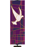 Luminescence Custom Banner Dove - Custom Liturgical Banners - PraiseBanners