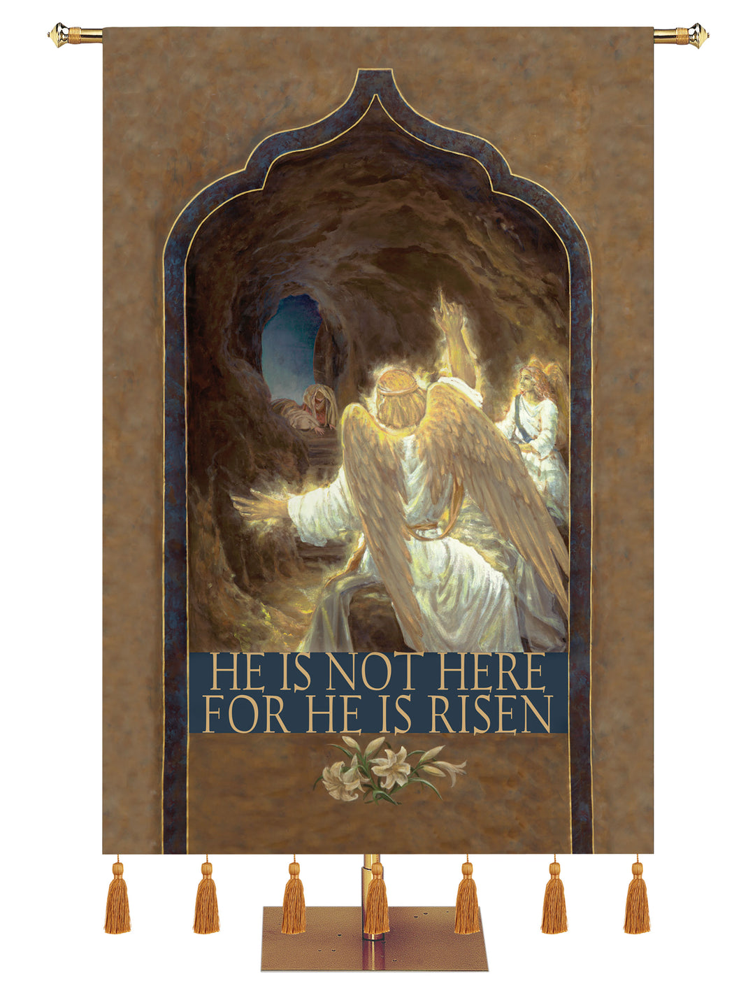 Sistine Basement Embellished Resurrection Banner