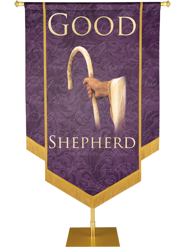 Names of Christ Good Shepherd Embellished Banner