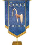 Names of Christ Good Shepherd Embellished Banner - Handcrafted Banners - PraiseBanners