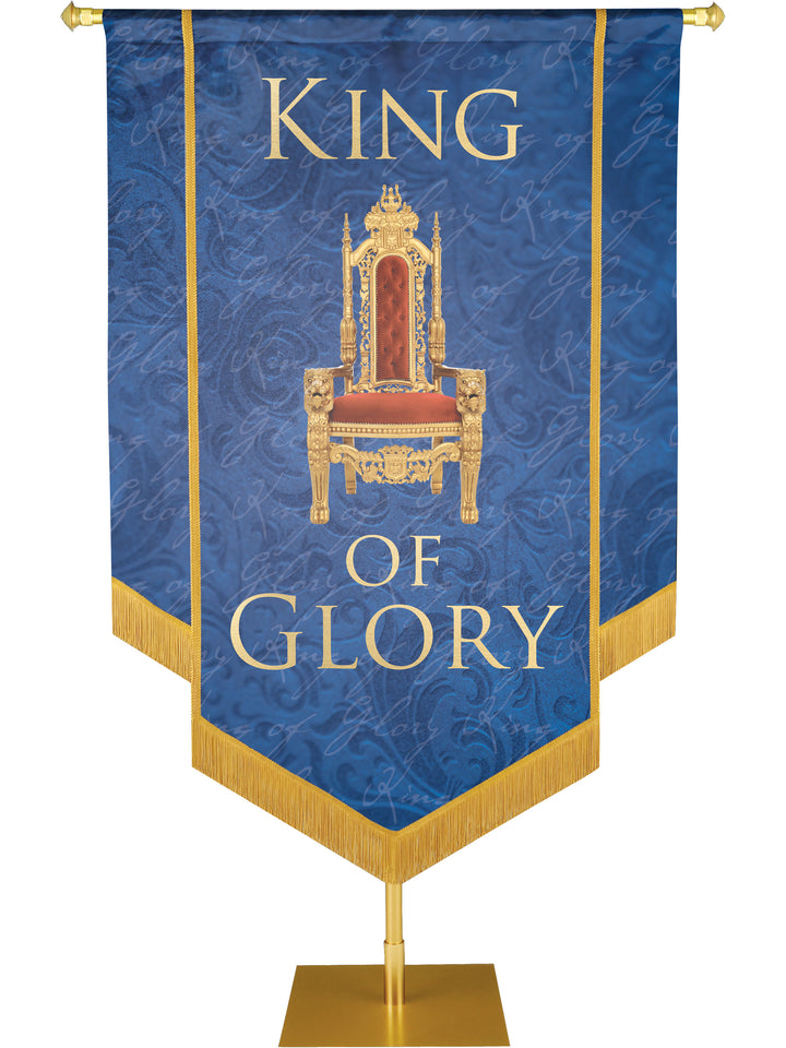 Names of Christ King of Glory Embellished Banner - Handcrafted Banners - PraiseBanners