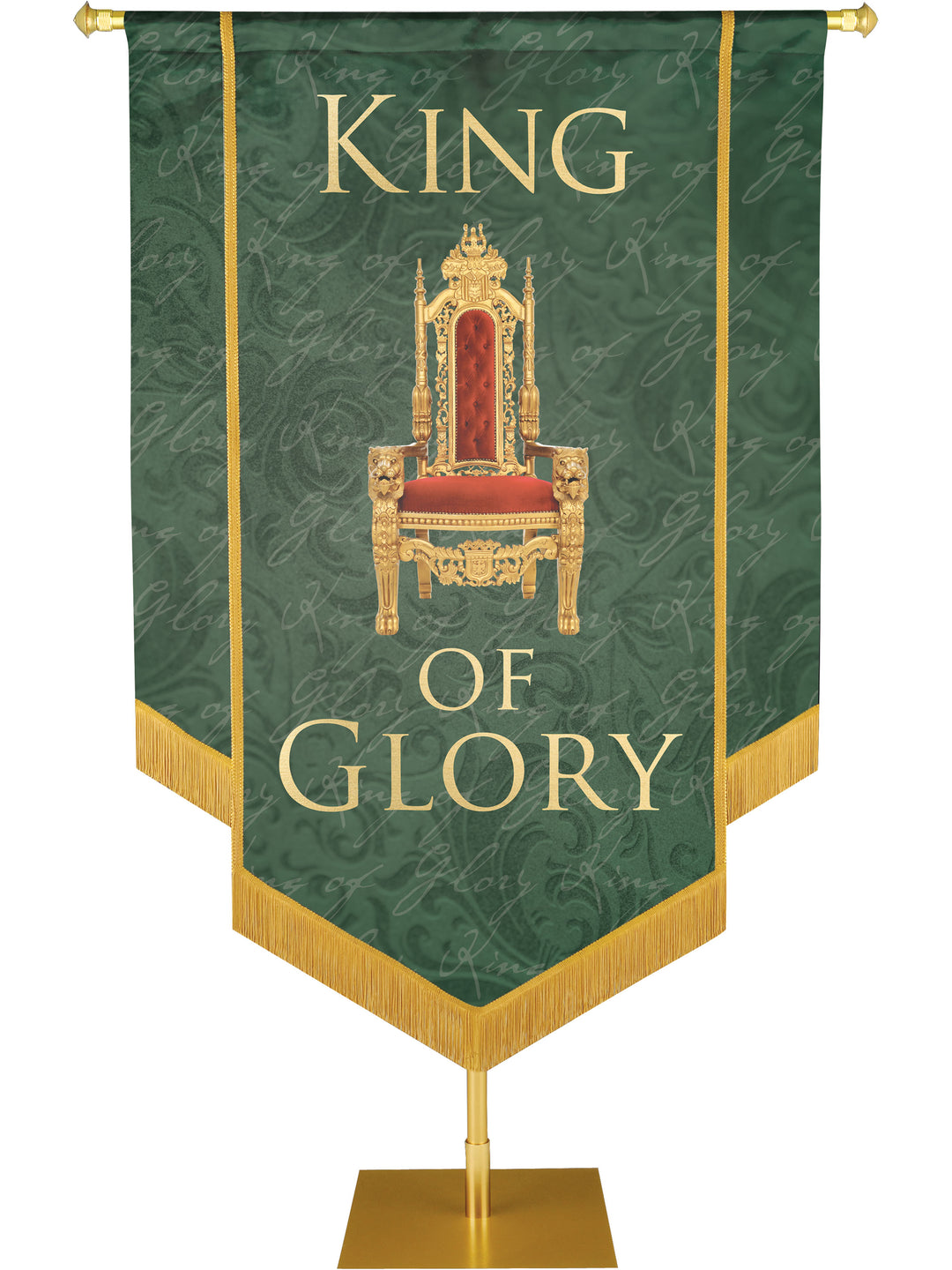 King of Glory Embellished Names of Christ Handmade Banner