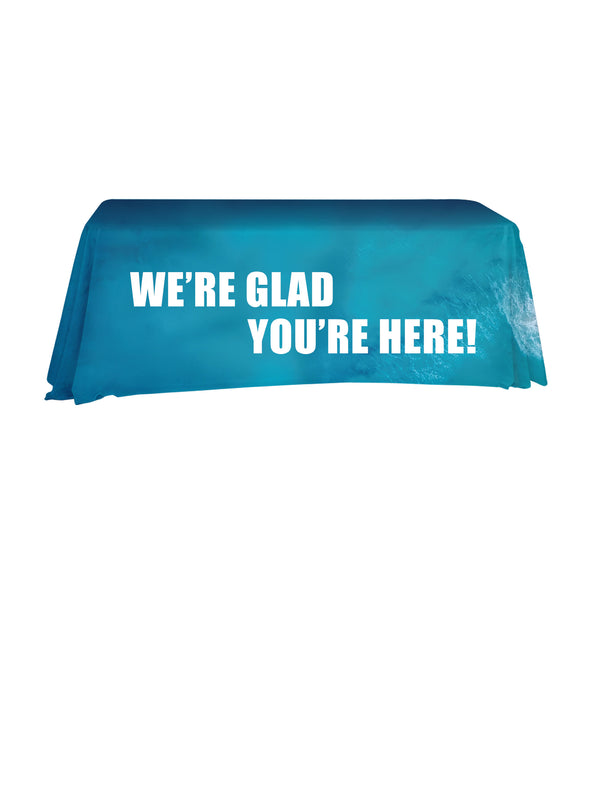 Ocean Tide Design Welcoming Table Throw