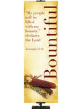 Rustic Autumn - Bountiful - Fall Banners - PraiseBanners