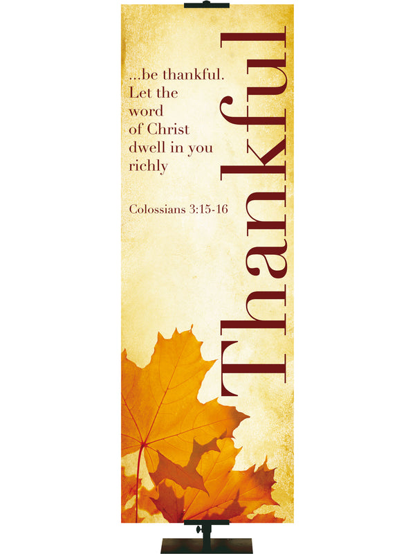 Rustic Autumn - Thankful