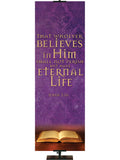 Scriptures For Life That Whoever Believes - Year Round Banners - PraiseBanners