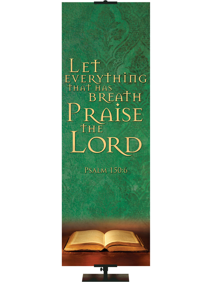 Scriptures For Life Praise the Lord - Year Round Banners - PraiseBanners