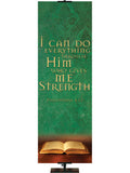 Scriptures For Life I Can Do All Things - Year Round Banners - PraiseBanners