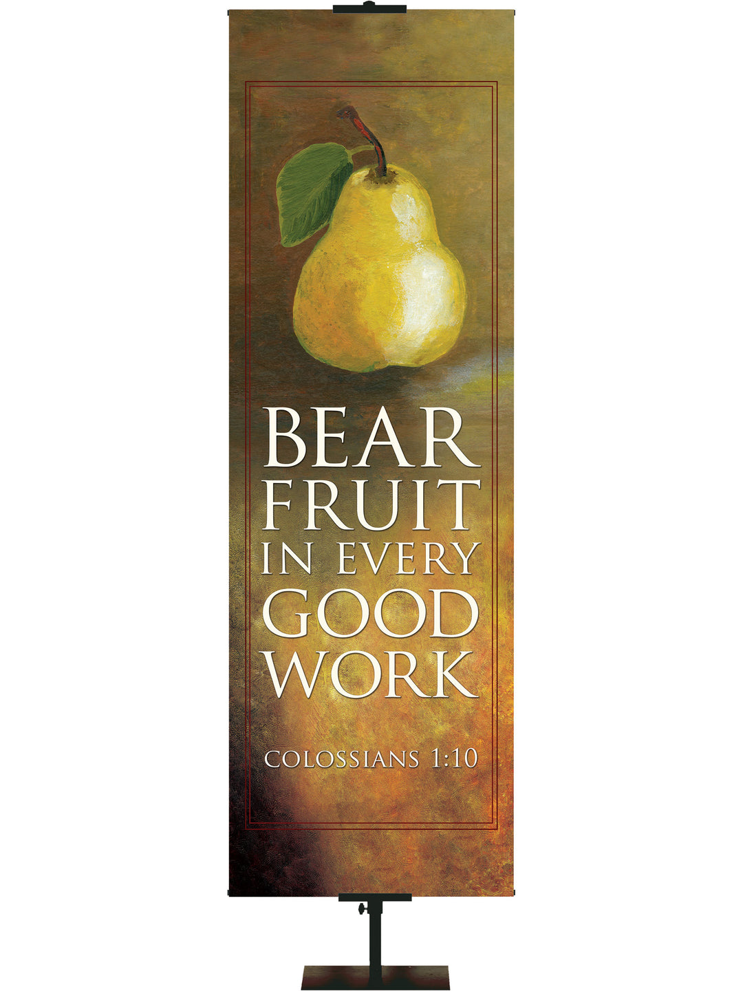 Scripture Scroll Banner Bear Fruit - - PraiseBanners