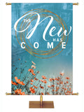 Spring Awakenings New Has Come Banner - Easter Banners - PraiseBanners
