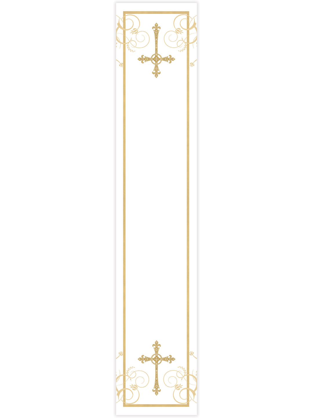 Golden Cross Table Runner - Paraments - PraiseBanners