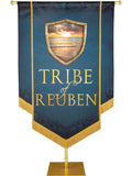 Tribe of Reuben Embellished Banner - Handcrafted Banners - PraiseBanners