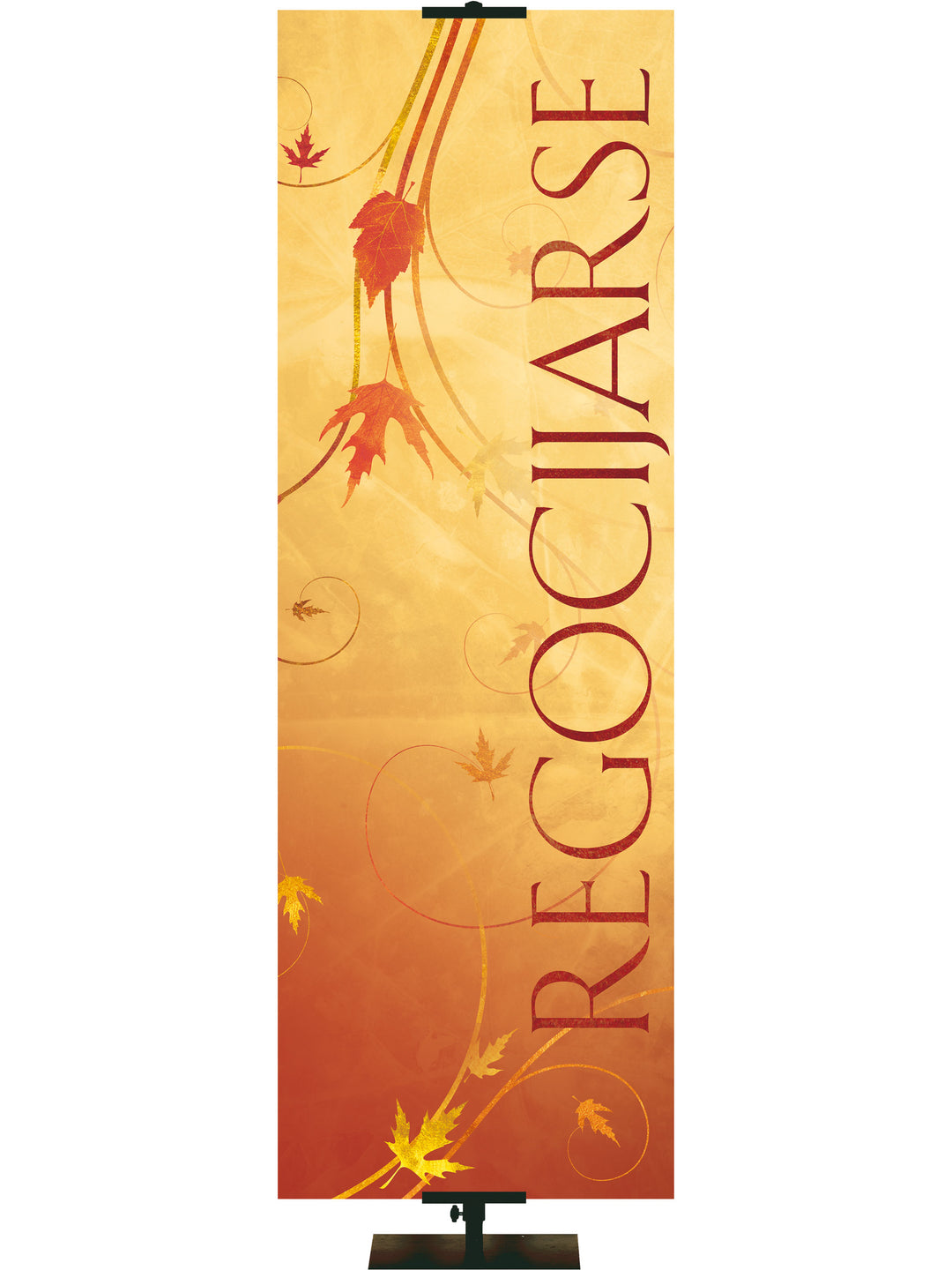 Spanish Autumn Foil Rejoice - Fall Banners - PraiseBanners