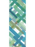 Diagonal Crosses Vinyl Floor Runner